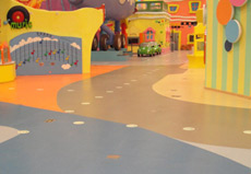 彩色橡胶地板---为孩子营造健康快乐的成长环境