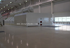 河南鹤壁电厂橡胶地板工程实图