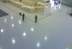 河北国华沧电橡胶地板工程实图